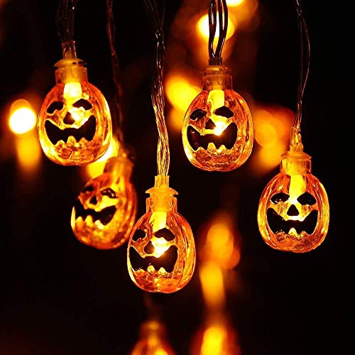 Pumpkin Lights for Golf Cart