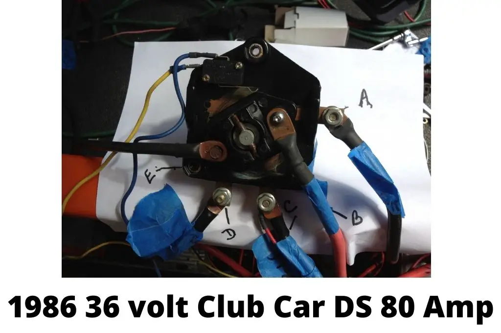 36v Club Car F/R Switch Wiring Diagram