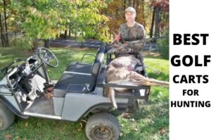 best golf carts for Hunting