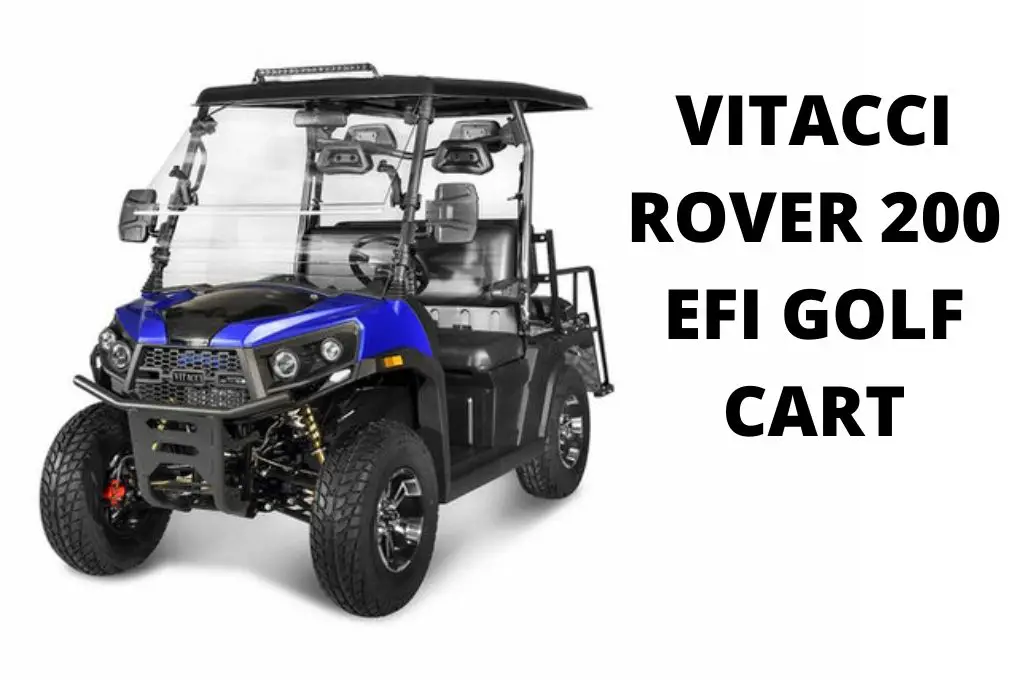 vitacci rover 200 efi golf cart