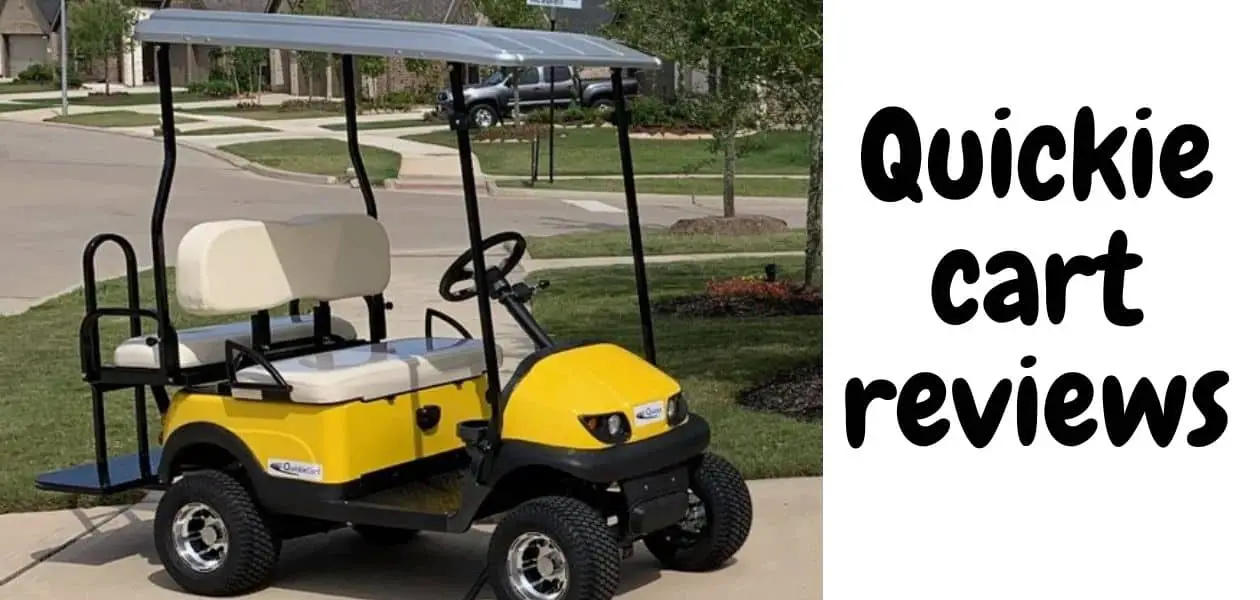 Quickie mini golf cart