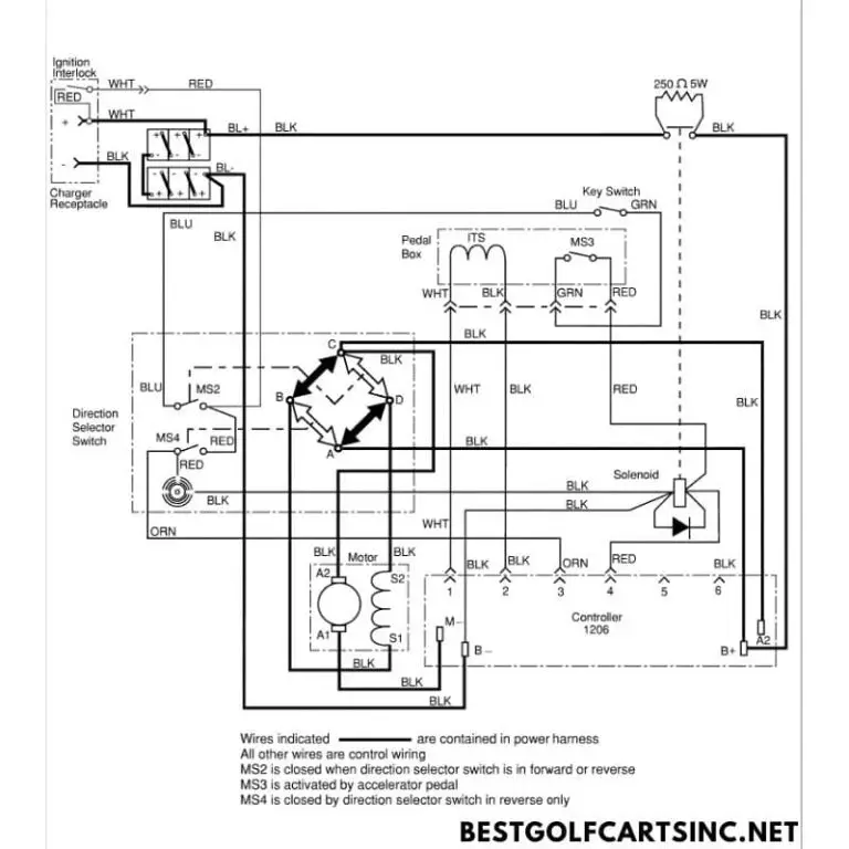 48 Volt Golf Cart Battery Wiring Diagram: Club Car, EZ Go, Yamaha