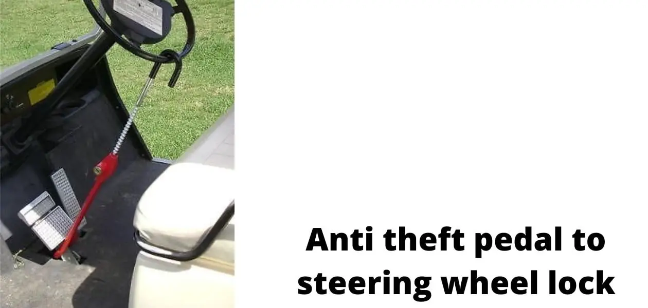 Anti Theft Pedal to Steering Wheel Lock