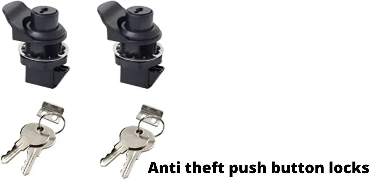 Anti Theft Push Button Locks