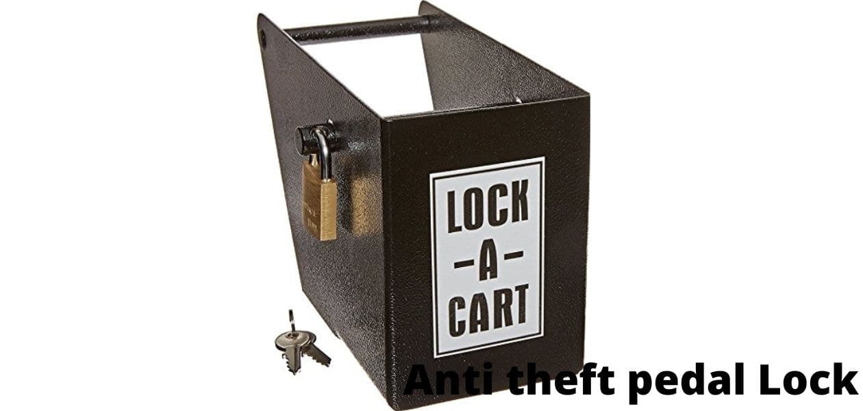 best lock for golf cart pedal