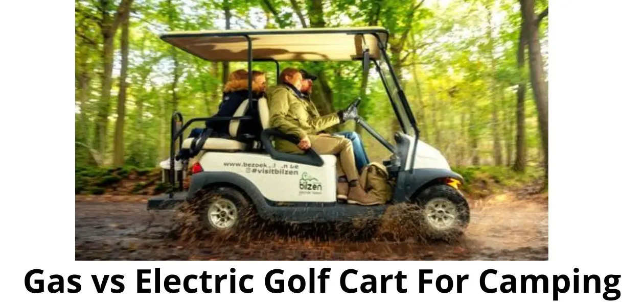 Gas or Electric Golf Cart For Camping