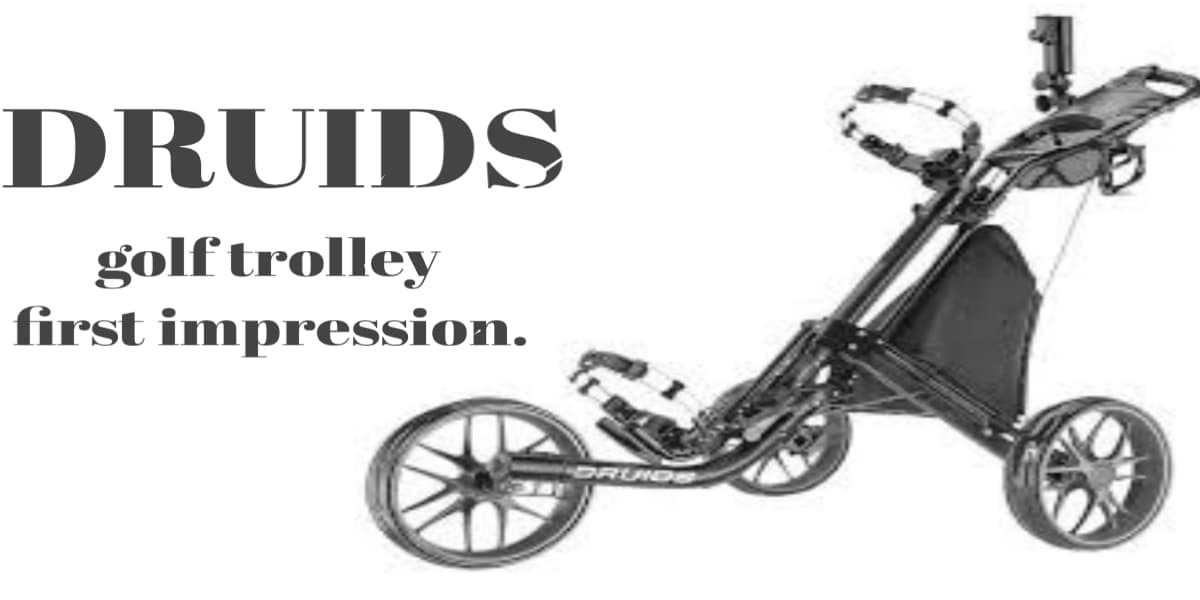 reviews of the druids golf trolley