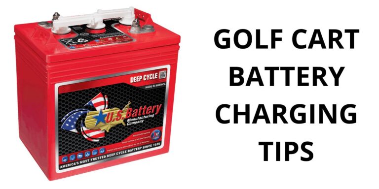 Golf Cart Battery Charging Tips