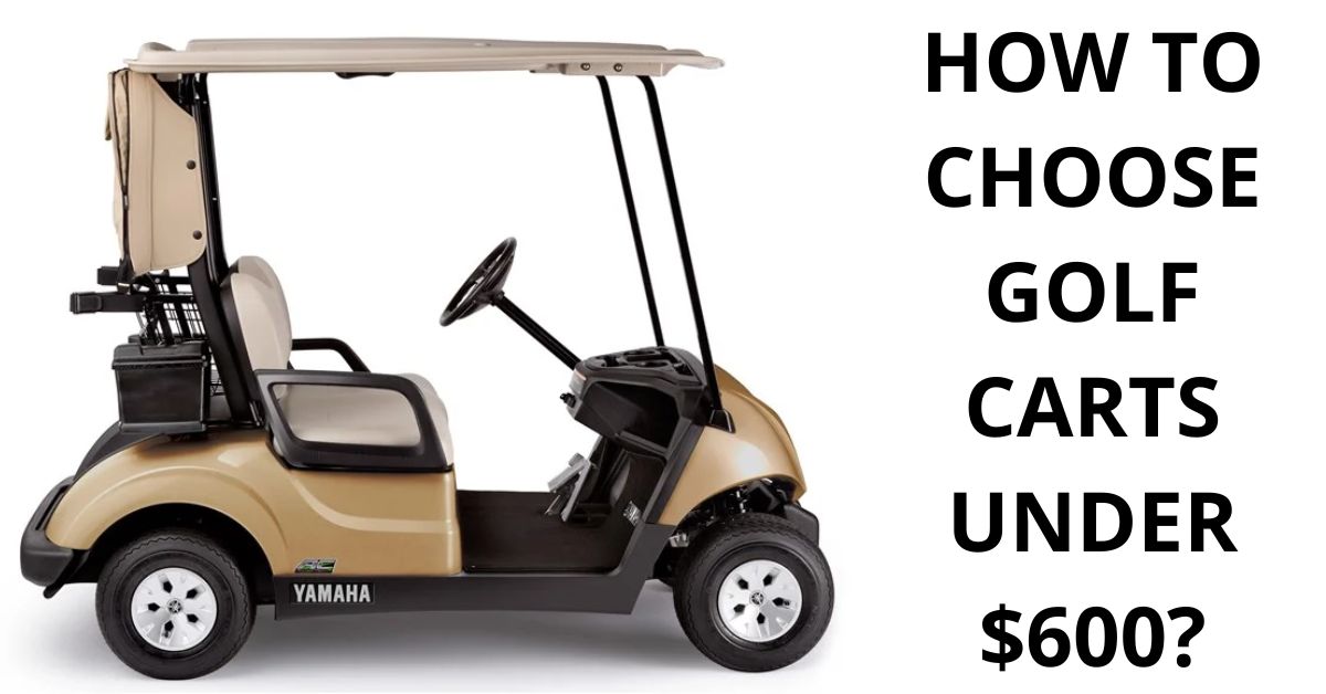gas golf carts under $600