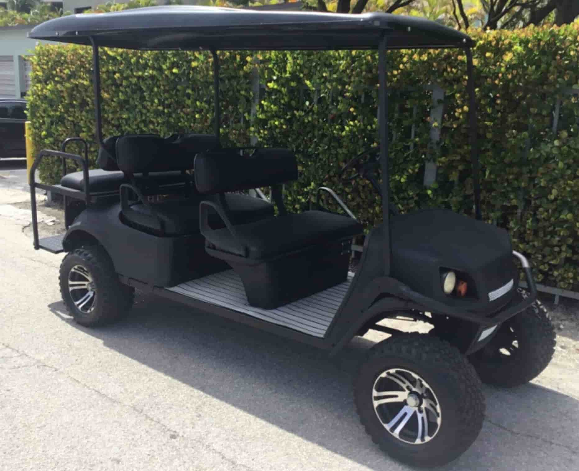 2014 EZGO Limo Lifted 48v Golf Cart