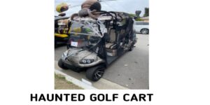 Haunted golf cart