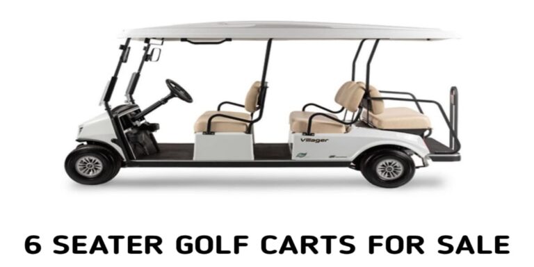 6 Seater Golf Cart for Sale
