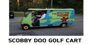 Scooby Doo Halloween Golf Cart Decorating Ideas