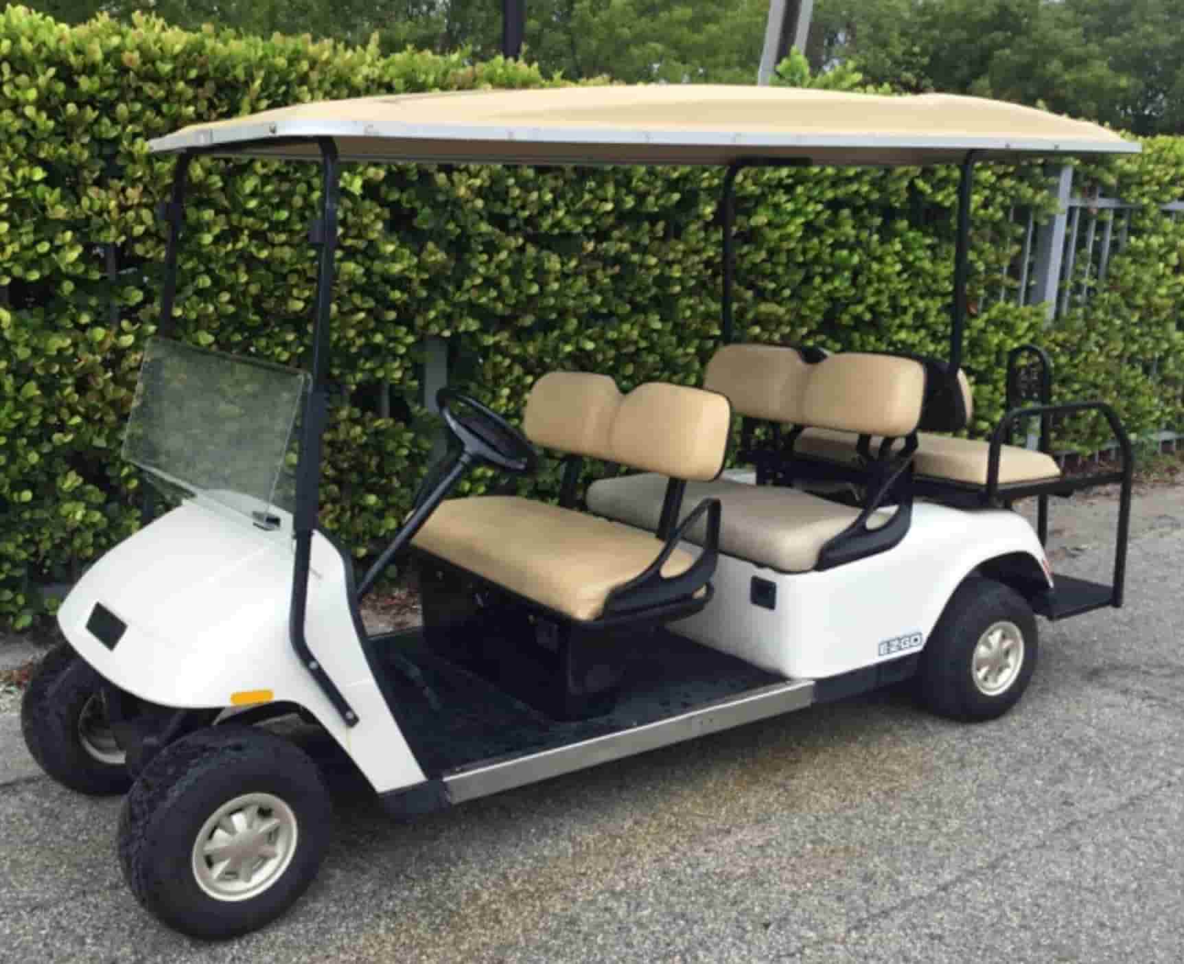 2002 EZGO Limo Golf Cart