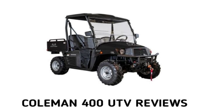 Coleman 400 UTV Reviews 2023 Outfitter 400 Side By Side   Image1 64 768x384 