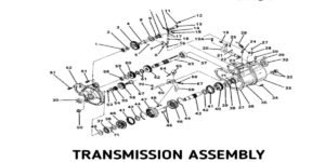 Transmission Assembly of Club Car