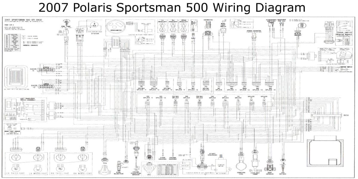 2007 Polaris Sportsman 500 Wiring Diagram