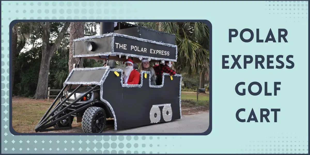 Polar Express Golf Cart