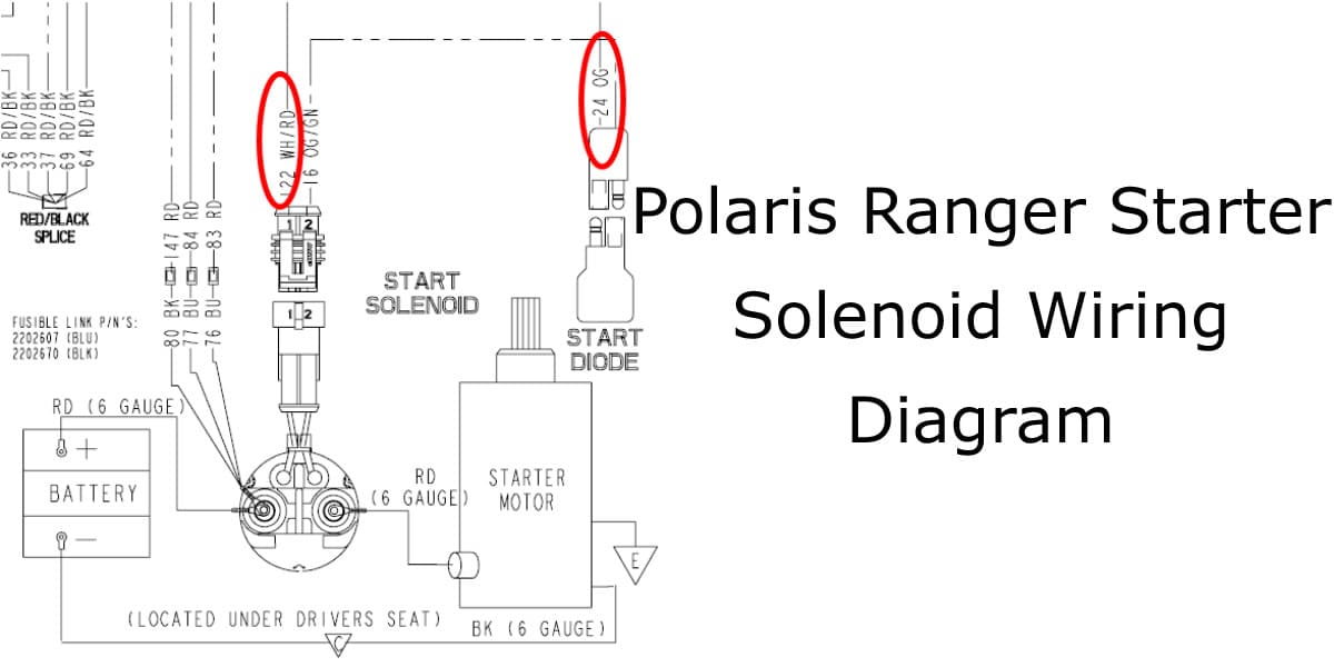 Polaris Ranger Starter Solenoid Wiring Diagram
