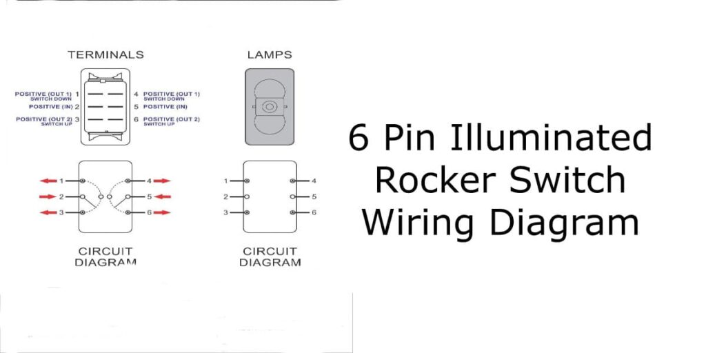 6 Pin Rocker Switch Wiring Diagram And How To Wire It