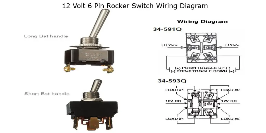 6 Pin Rocker Switch Wiring Diagram & How to Wire it?