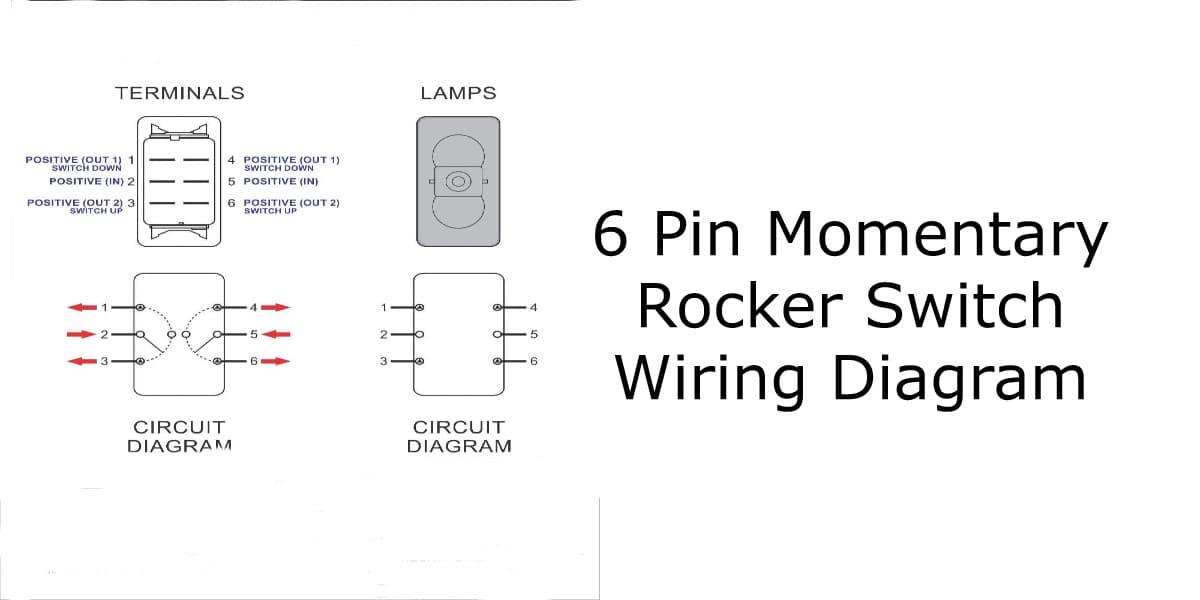 6 Pin Momentary Rocker Switch Wiring Diagram
