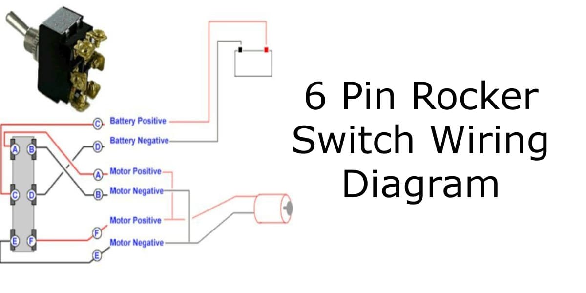 6 Pin Rocker Switch Wiring Diagram