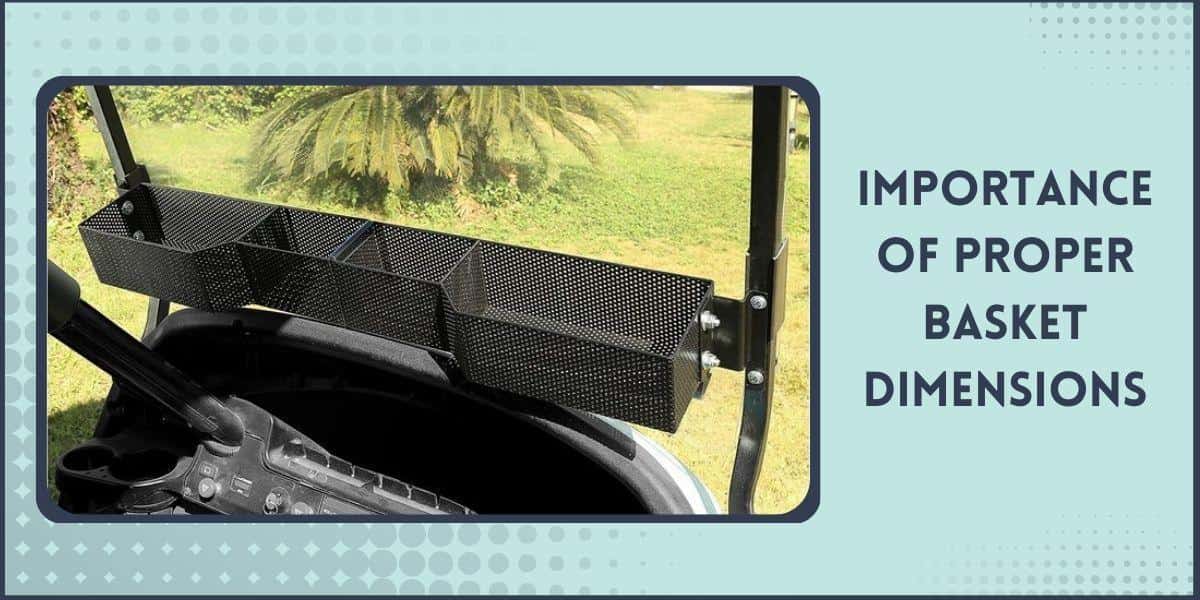 Golf Cart Basket Dimensions (with Table) for All Brands