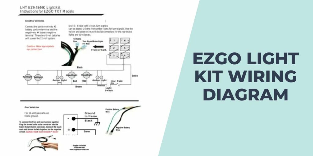 EZGO light kit wiring diagram