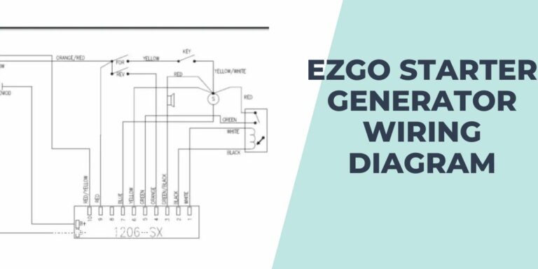 EZGO Starter Generator Wiring Diagram: A Beginner's Guide
