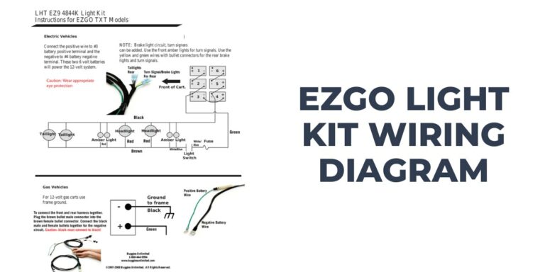 EZGO Light Kit Wiring Diagram: Understanding With Pictures