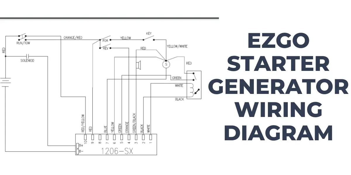 EZGO Starter Generator Wiring Diagram A Beginner