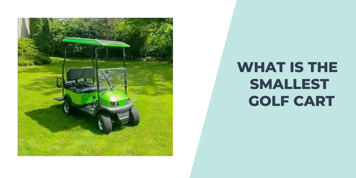 Smallest Golf Cart Top 5 Shortest, Small Carts Compared 2024
