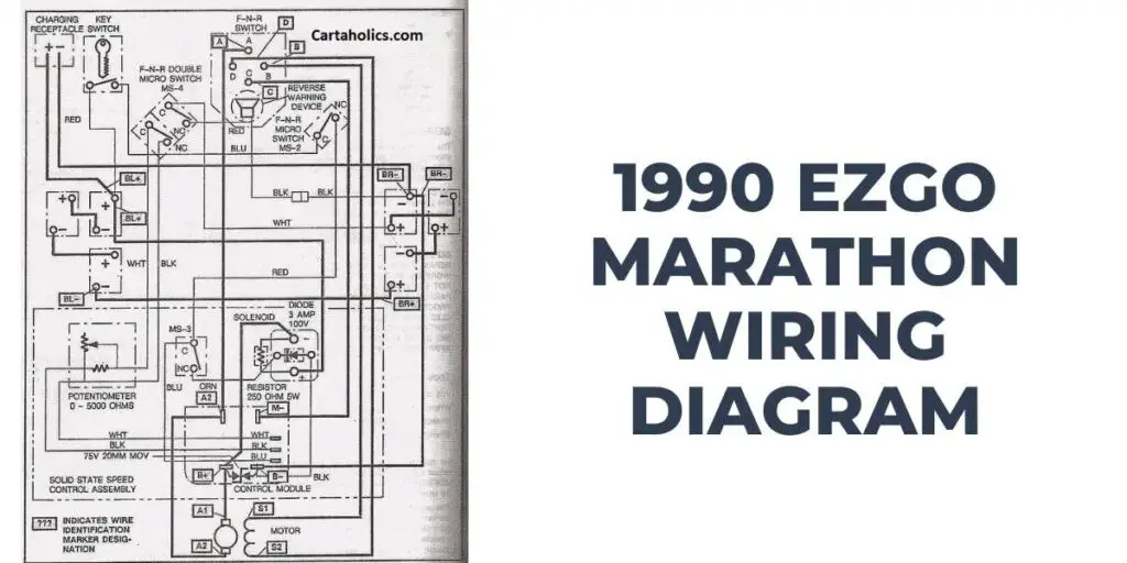 1990 EZGO Marathon Wiring Diagram