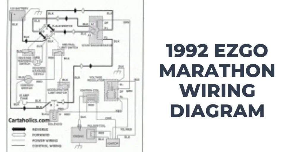 1992 EZGO Marathon Wiring Diagram